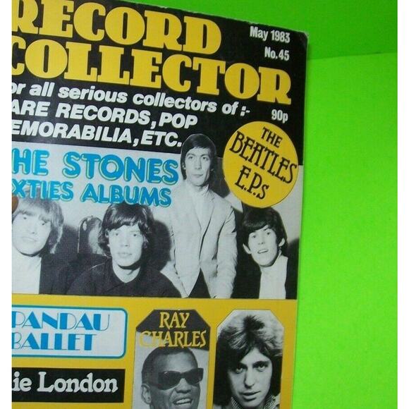 Record Collector Magazine May 1983 The Rolling Stones The Beatles Spandau Ballet - Picture 2 of 9